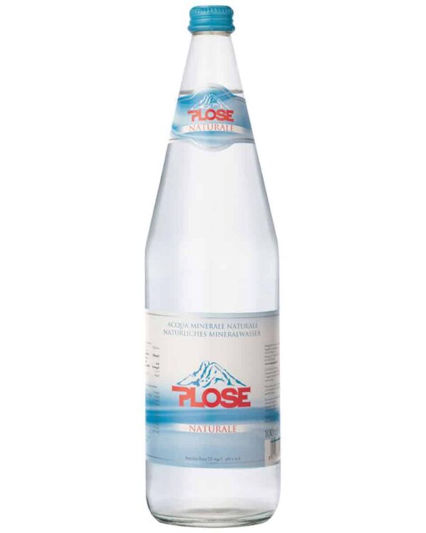 Acqua minerale naturale Plose da 1 litro
