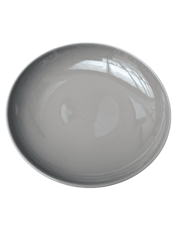Piatto fondo 23 cm grigio