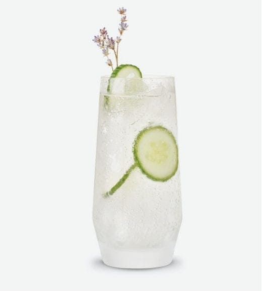 „Green Highball“ mit Grüntee-Kombucha & Gin