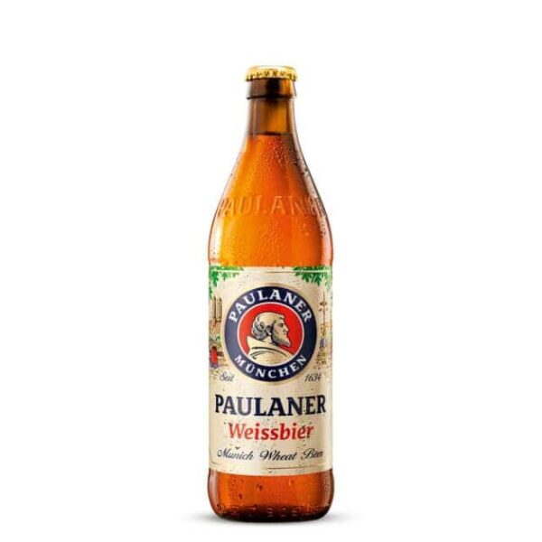 Wheat beer Paulaner Hefe
