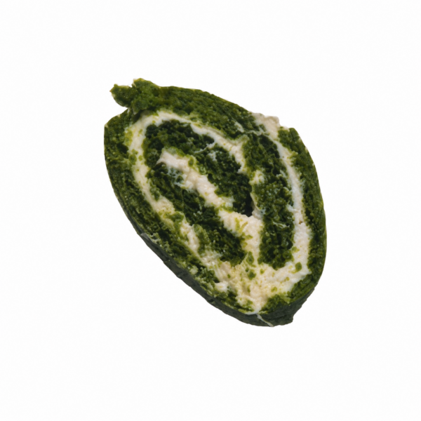 Involtini di spinaci con formaggio fresco, erbe e rafano