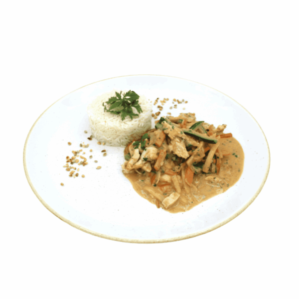 Curry Thaiu con riso