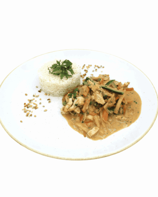 Curry Thaiu con riso