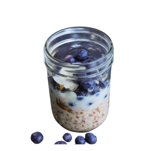 Porridge vegano con frutti di bosco