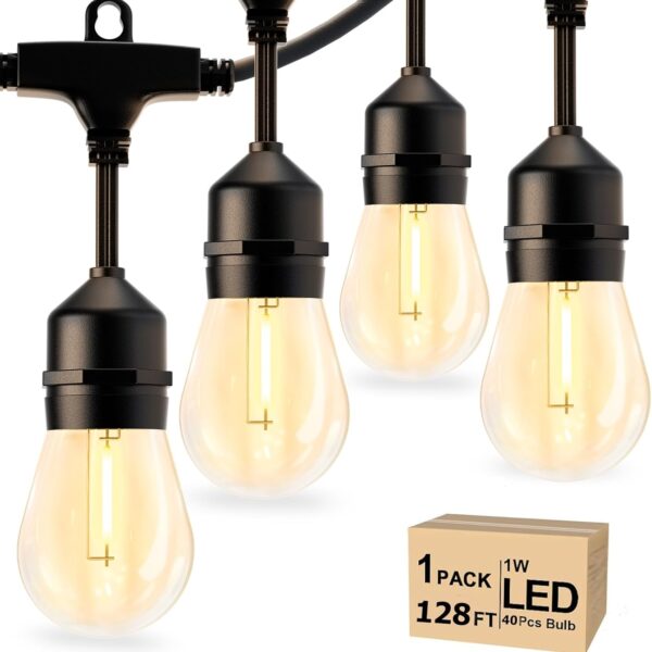 Lichterkette 15 Meter mit LED Lampen