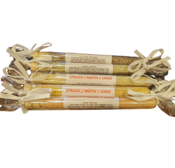 Gastgeschenke Kräutersalz inkl. personalisiertem Druck - 100 Stück