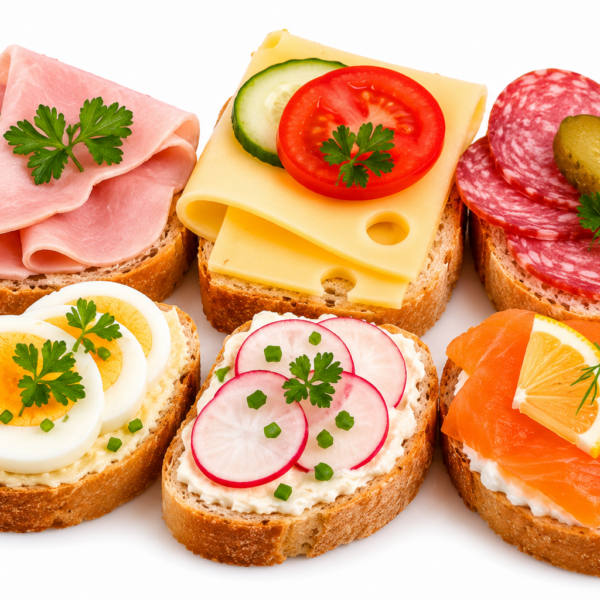 Piccoli panini farciti
