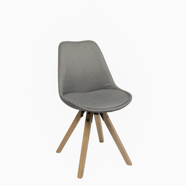 Stuhl Alpin, Webstoff grau