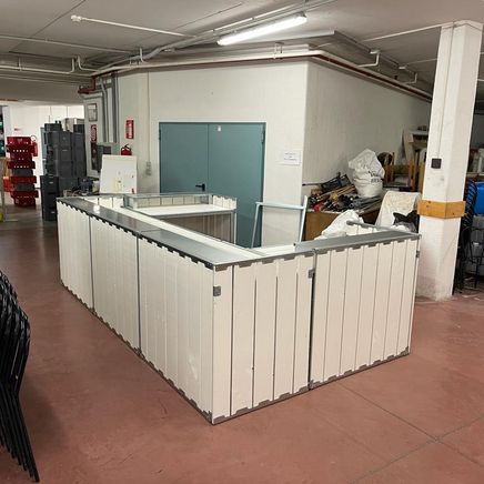 Bar Element U-Bar, white, modular