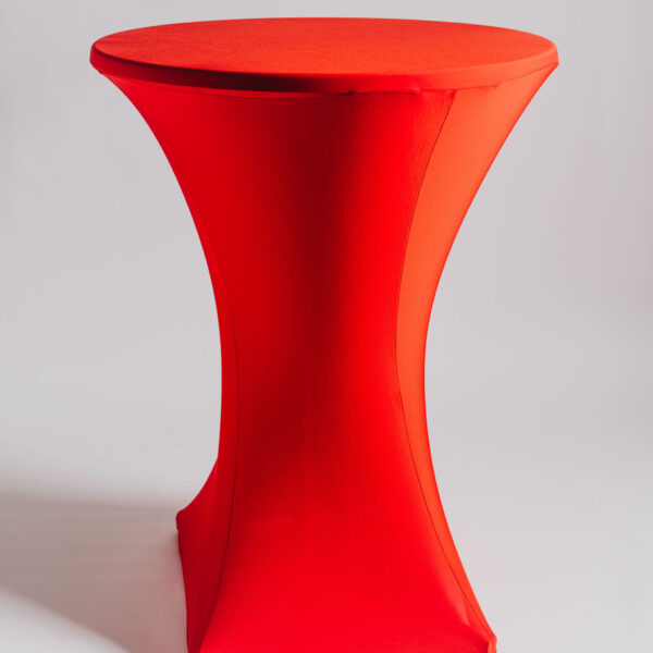 Set: Cocktail table + red table cover