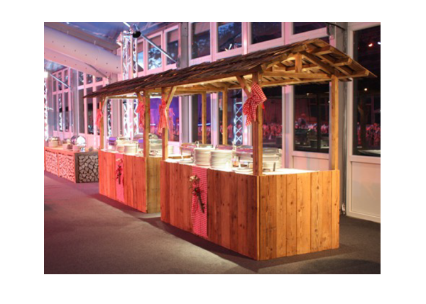 Reclaimed Wood Market Stall